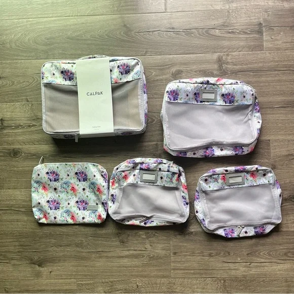 NWT Calpak Floral Packing Cubes - Picture 13 of 16